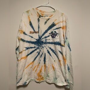 Billabong Wave Washed Shirt with Orange Accents